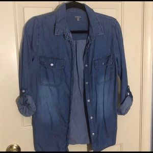 Charlotte Russe Chambray Shirt